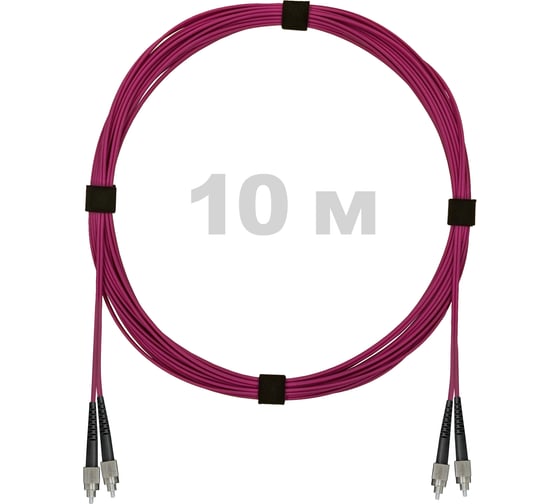 Изображение товара Патч-корд оптический ENGINOVA FC/UPC-FC/UPC MM (OM4) 2mm duplex LSZH, 10 м ENG-PC2.0-DX-2FCU-OM4-10m-LSZH-MG