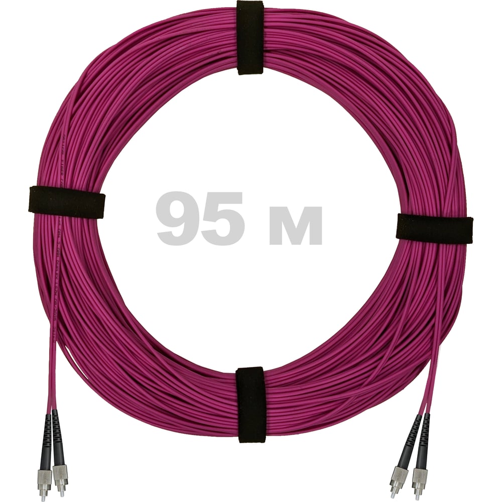 Изображение товара Оптический патч-корд ENGINOVA FC/UPC-FC/UPC 95 м OM4 LSZH Dуплекс