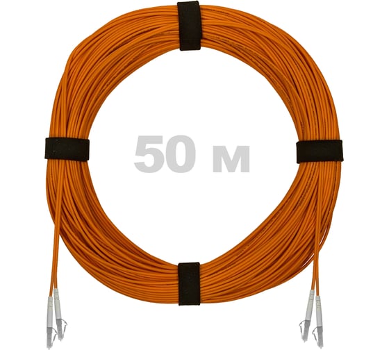 Изображение товара Патч-корд оптический ENGINOVA LC/UPC-LC/UPC MM (OM2) 2mm duplex LSZH, 50 м ENG-PC2.0-DX-2LCU-OM2-50m-LSZH-OR