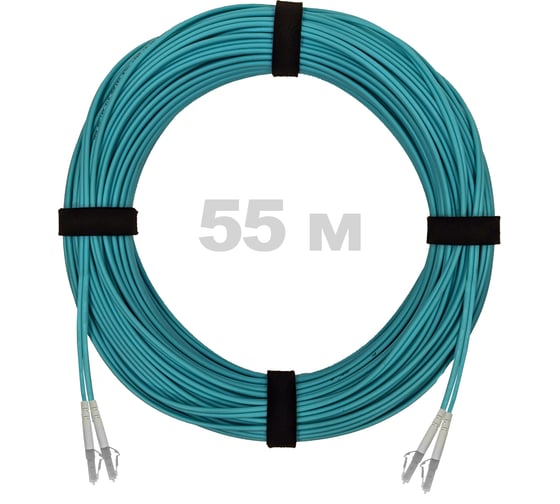Изображение товара Патч-корд оптический ENGINOVA LC/UPC-LC/UPC MM (OM3) 2mm duplex LSZH, 55 м ENG-PC2.0-DX-2LCU-OM3-55m-LSZH-AQ