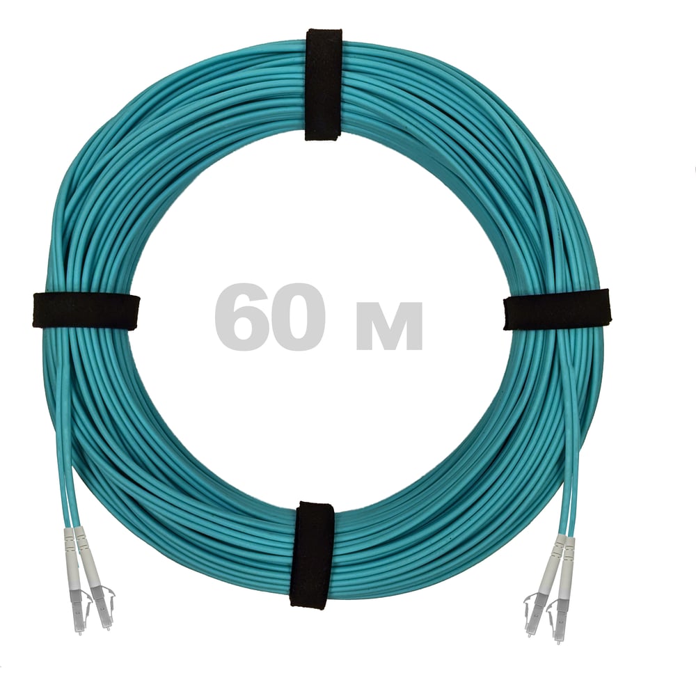 Изображение товара Патч-корд оптический ENGINOVA LC/UPC LC/UPC MM (OM3) 60м LSZH дуплекс