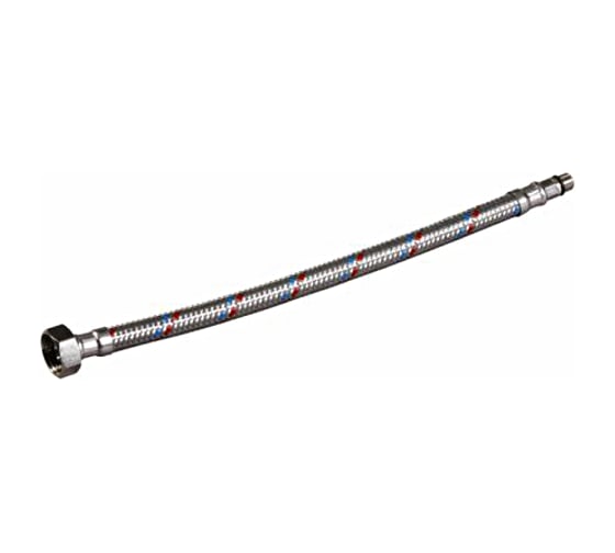 Изображение товара Подводка гибкая (1/2"; 1.2 м) для воды к смесителям Зубр 51002-120