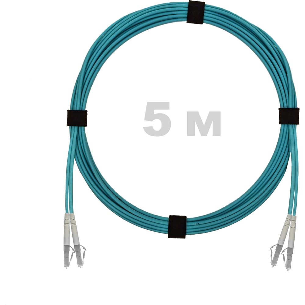 Изображение товара Патч-корд оптический LC/UPC-MM (OM3) 5м двойной LSZH ENG