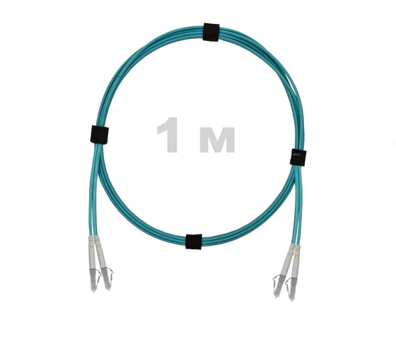 Изображение товара Патч-корд оптический ENGINOVA LC/UPC-LC/UPC MM (OM3) 2mm duplex LSZH, 1 м ENG-PC2.0-DX-2LCU-OM3-1m-LSZH-AQ