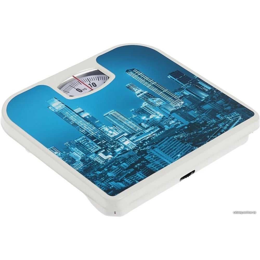 Изображение товара Напольные механические весы Sakura SA-5000-8 130 кг синий короче