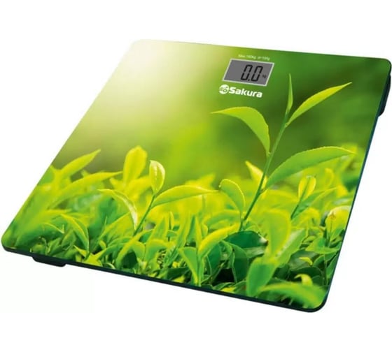 Изображение товара Весы напольные Sakura SA-5071GR 180кг элек трава РТ-00059597