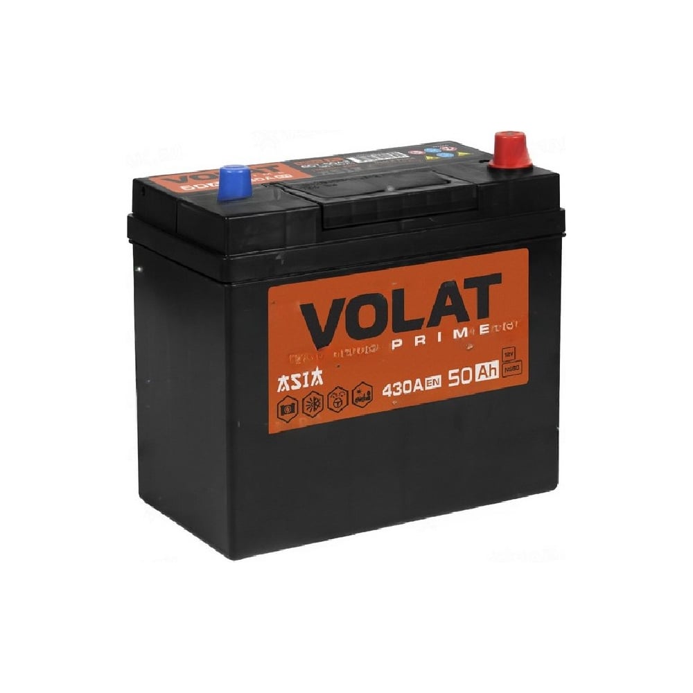 Изображение товара Аккумуляторная батарея VOLAT Prime Asia VPA500 50 А·ч 12 В кальциевая