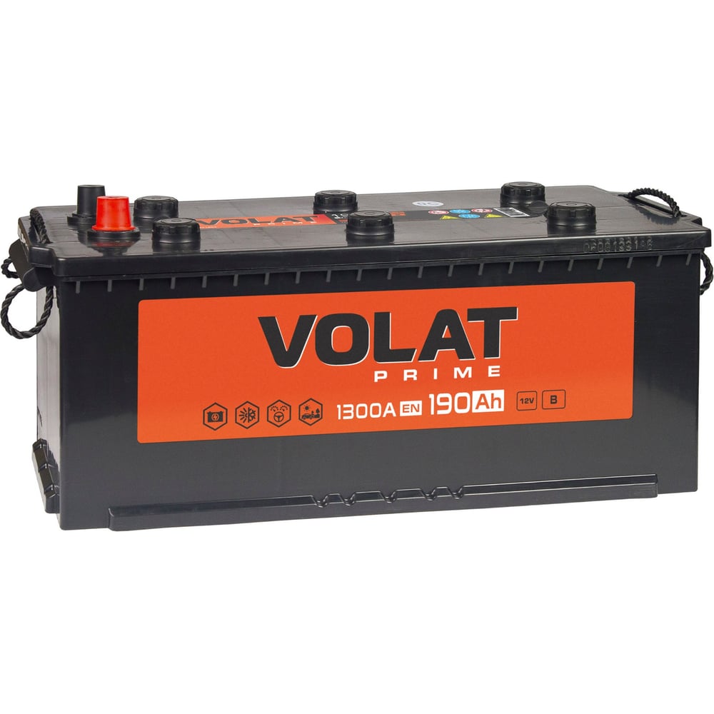 Изображение товара Аккумуляторная батарея VOLAT Prime Professional, 190 А·ч, L+, борт VST1903F
