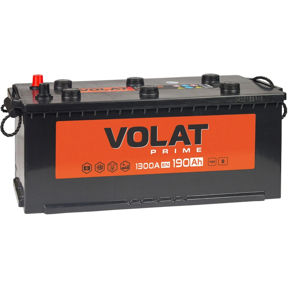 Изображение товара Аккумулятор VOLAT Prime Professional 190Ач AGM для грузовых и легковых автомобилей