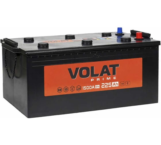 Изображение товара Аккумуляторная батарея VOLAT Prime Professional, 225 А·ч, L+ VPT2253