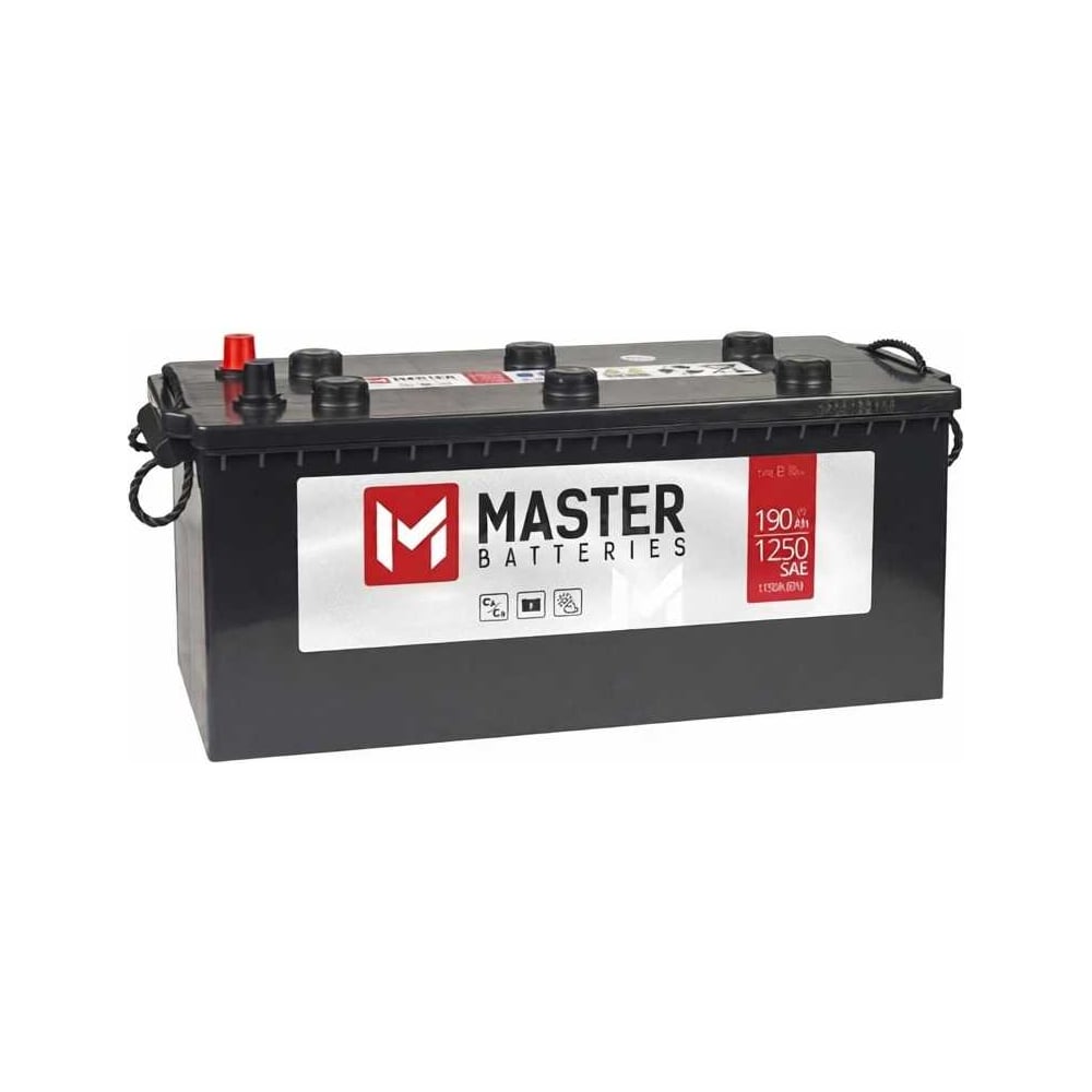 Изображение товара Аккумулятор MASTER BATTERIES 190 Ач AGM без борта MBT1903 для грузовых автомобилей