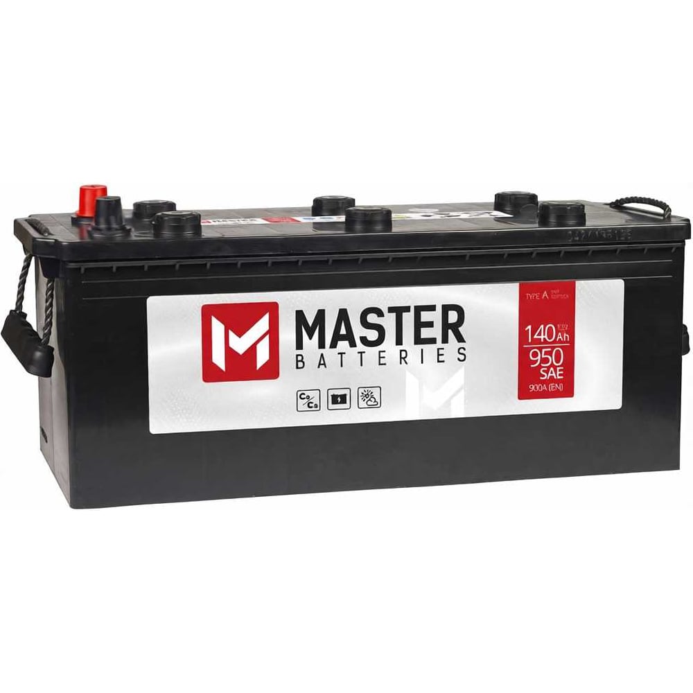 Изображение товара Аккумуляторная батарея MASTER BATTERIES 140 Ач MBT1403 AGM кальций необслуживаемая