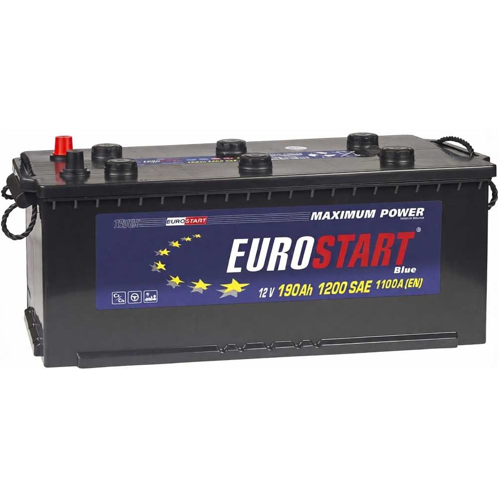 Изображение товара Аккумулятор EUROSTART Blue Professional 12 В 190 А·ч AGM для автомобилей