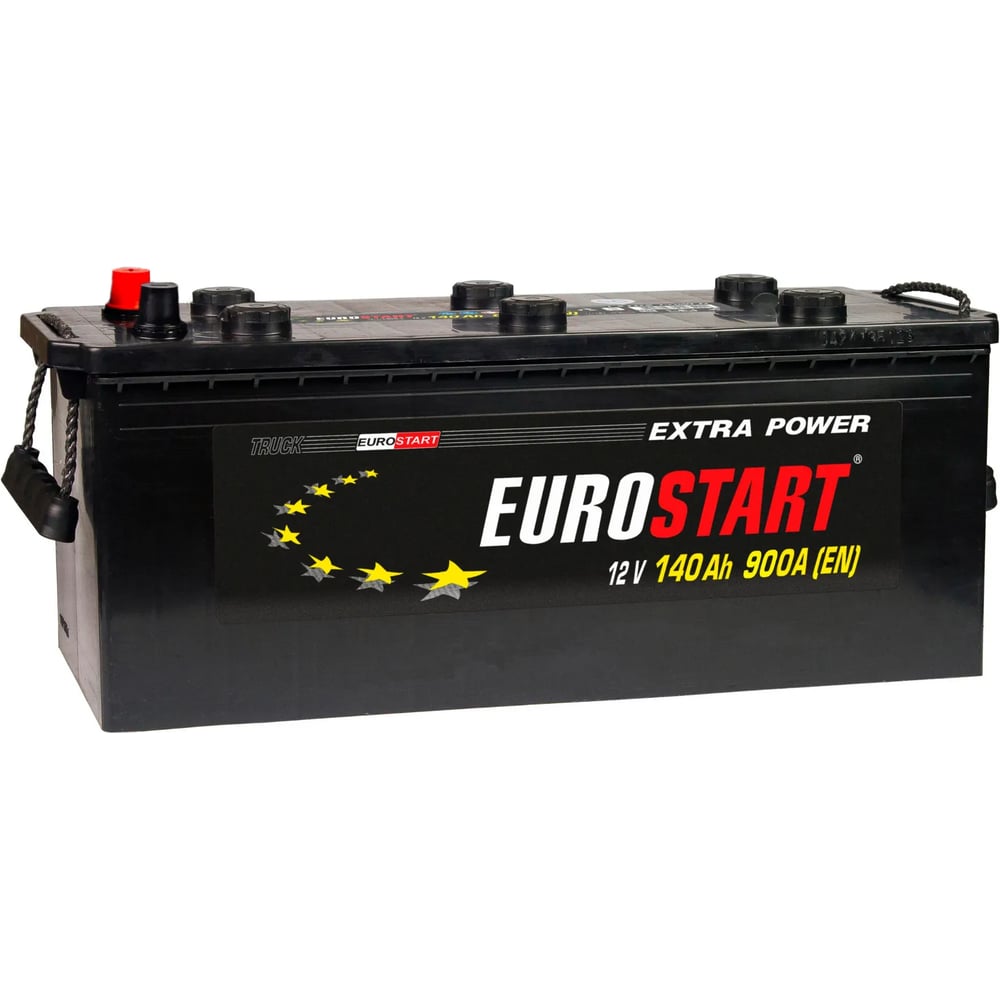 Изображение товара Аккумуляторная батарея EUROSTART Extra Power, 140 А·ч, R+ EUT1404