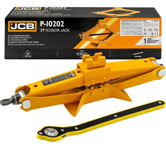 Изображение товара Домкрат механический JCB Ромб, 2 т JCB-P-10202 64104