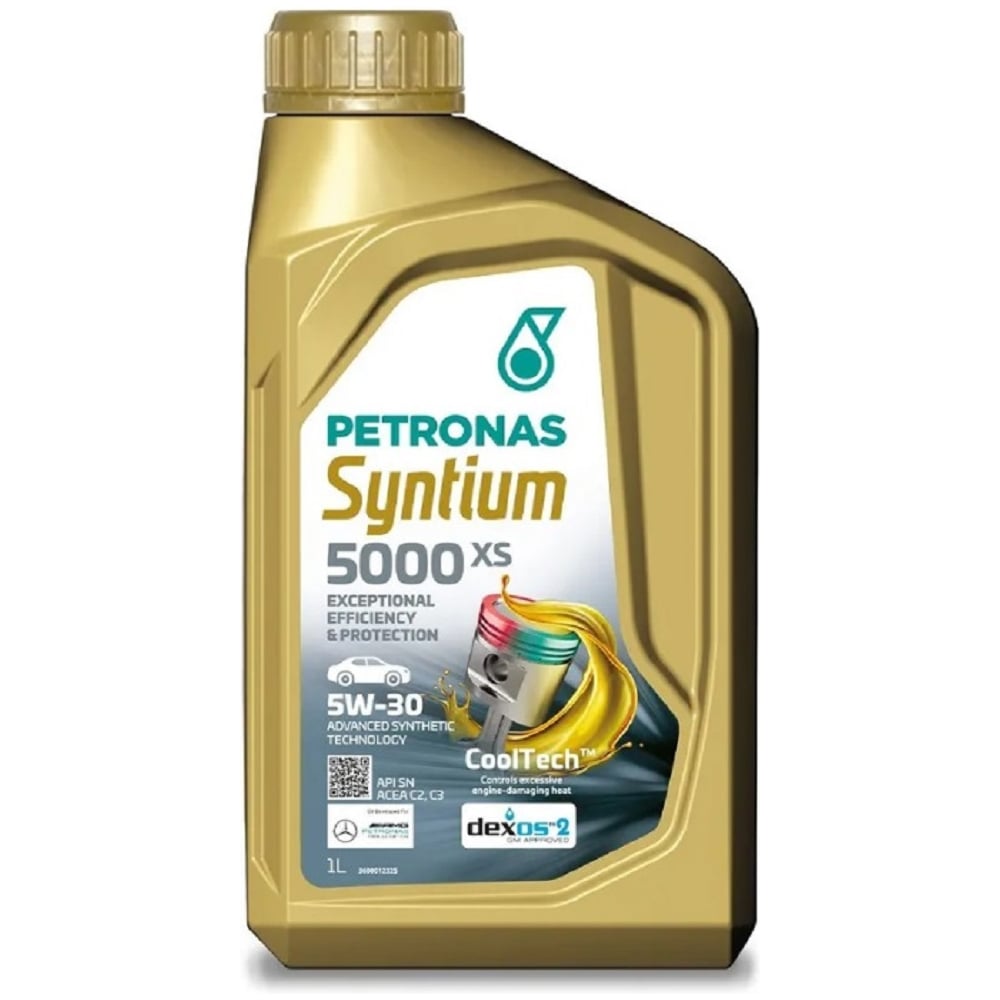 Изображение товара Моторное масло Petronas SYNTIUM 5000 XS 5W-30 синтетическое 1 л API SN ACEA C2/C3