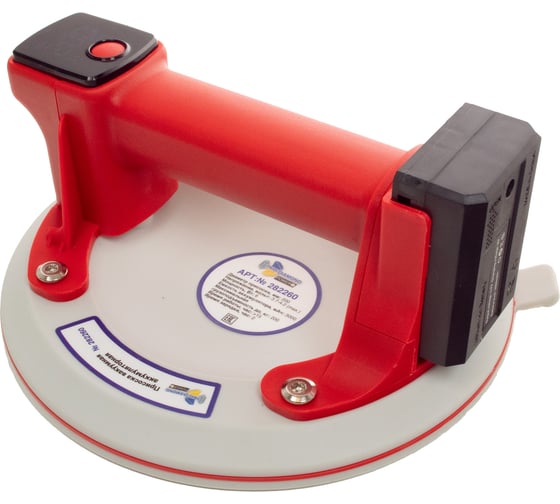 Изображение товара Присоска вакуумная TRIO-DIAMOND аккумуляторная, 200 мм, Power, для плитки и стекла 282260