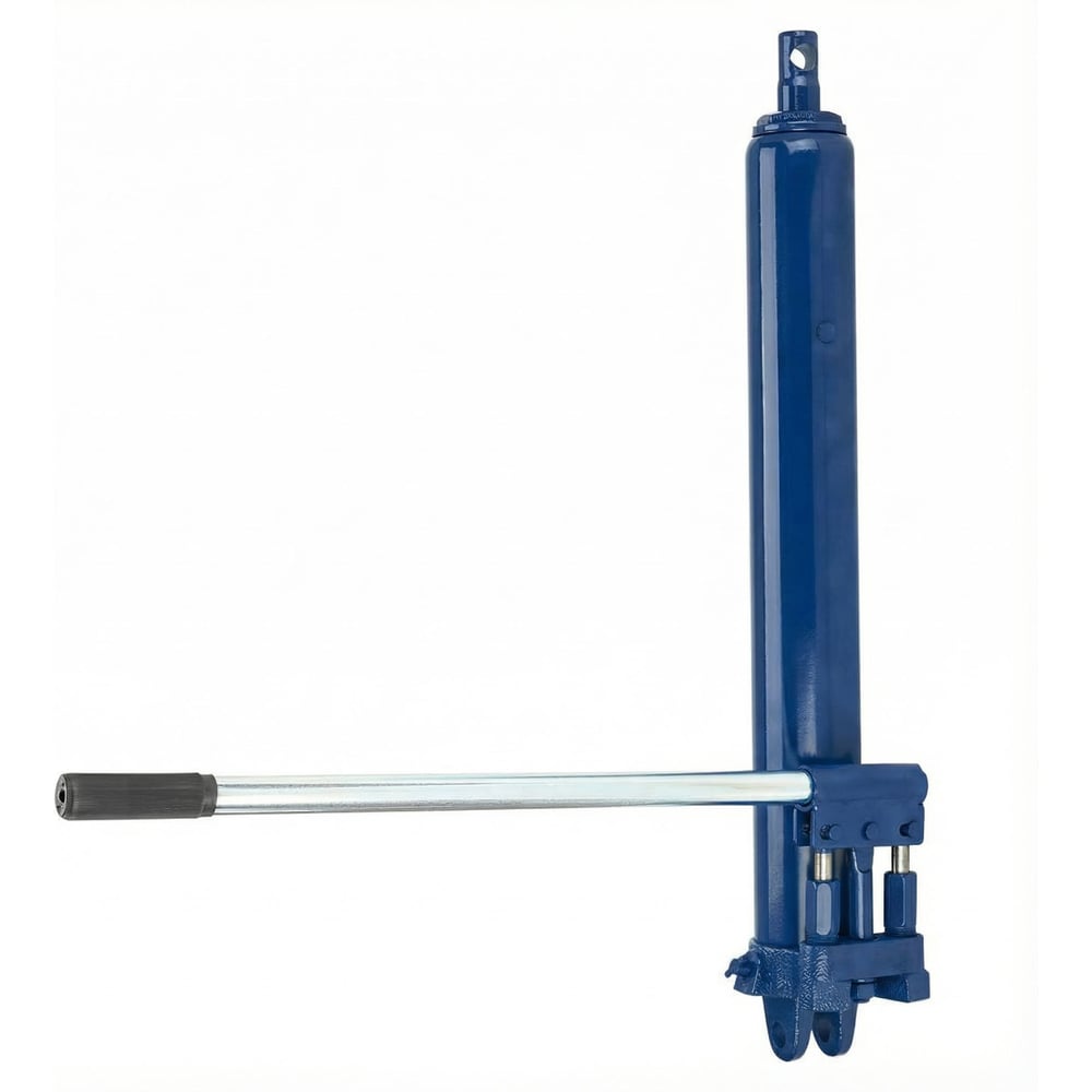 Изображение товара Гидравлический цилиндр YATAFORCE 3 тонны удлинённый двухштоковый с насосом YF-1203-2