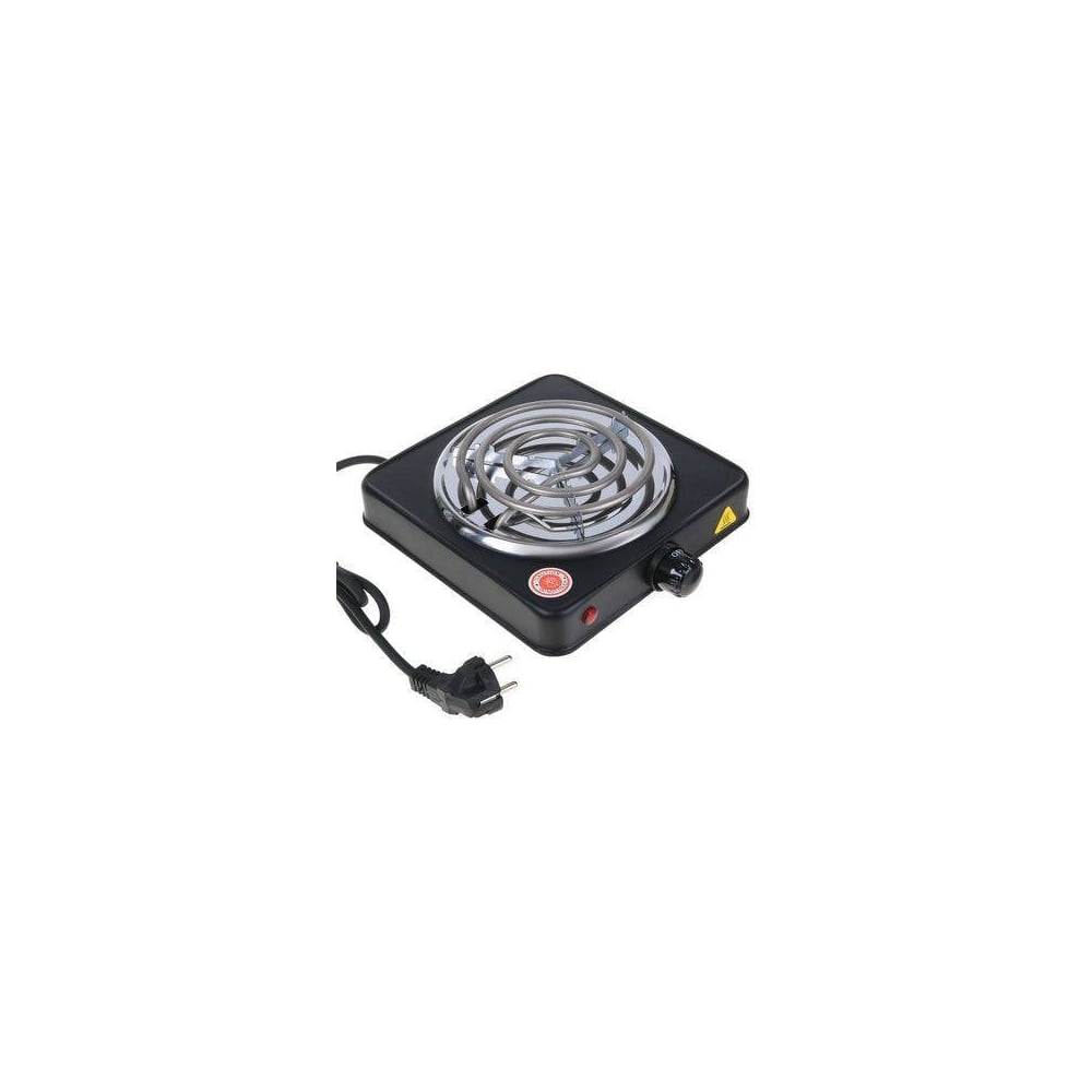 Изображение товара Электрическая плитка Sakura ПЭ-02В 1000Вт спираль черная компактная