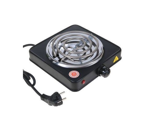 Изображение товара Плитка электро SAKURA ПЭ-02В 1000Вт, 135мм, 1 конфорка/спираль, черный 00000038283