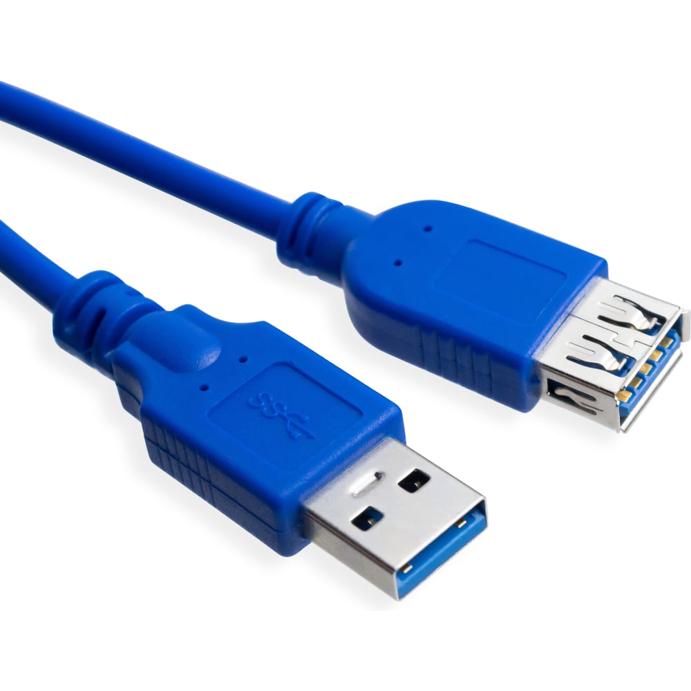 Изображение товара Кабель-удлинитель Vell USB 3.0 1 м 10 шт в упаковке