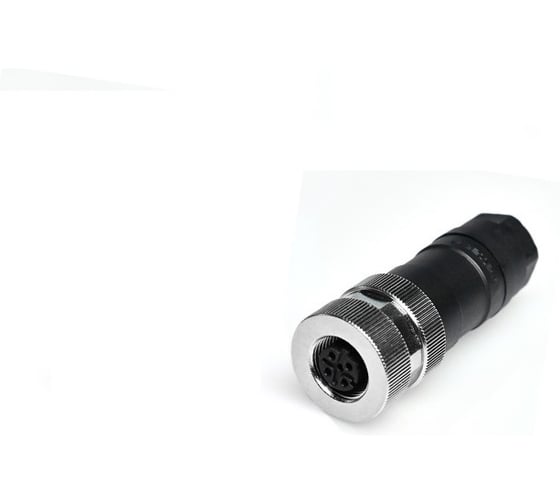 Изображение товара Соединитель клеммный VELLEDQ M12-F04T-PG9 Розетка, Прямой с клеммником, Пластик 4-PIN IP65 250 AC/DC 08-00052465