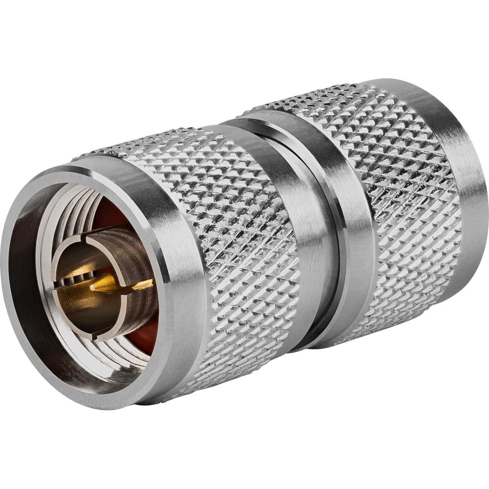 Изображение товара Переходник ДалСВЯЗЬ N-311 для радиотехники, разъем N-male, 50 Ом, серебро