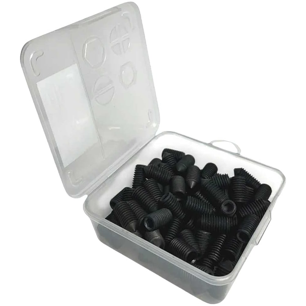 Изображение товара Винт гужон 23 Болта М10х20мм к.п.12.9 DIN914 в органайзере, 85 шт.