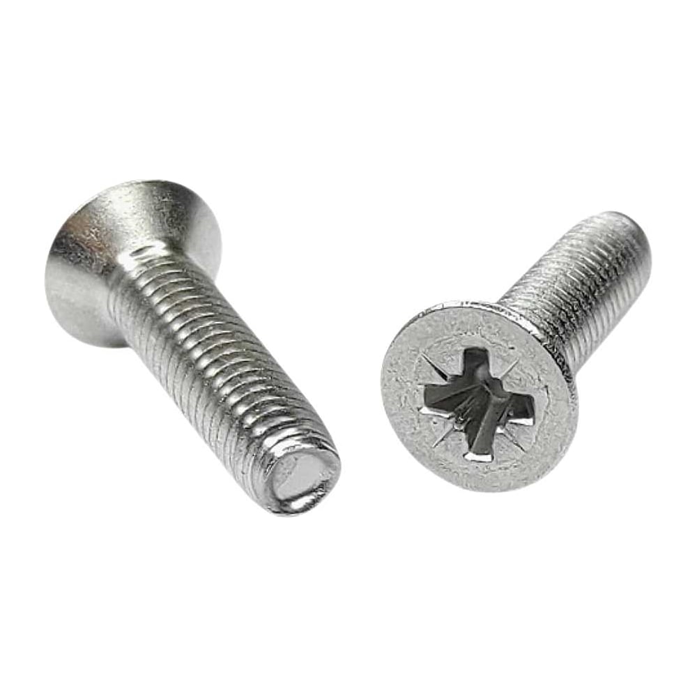 Изображение товара Винт резьбовыдавливающий М3х16 DIN 7500М оцинкованная сталь потайная головка