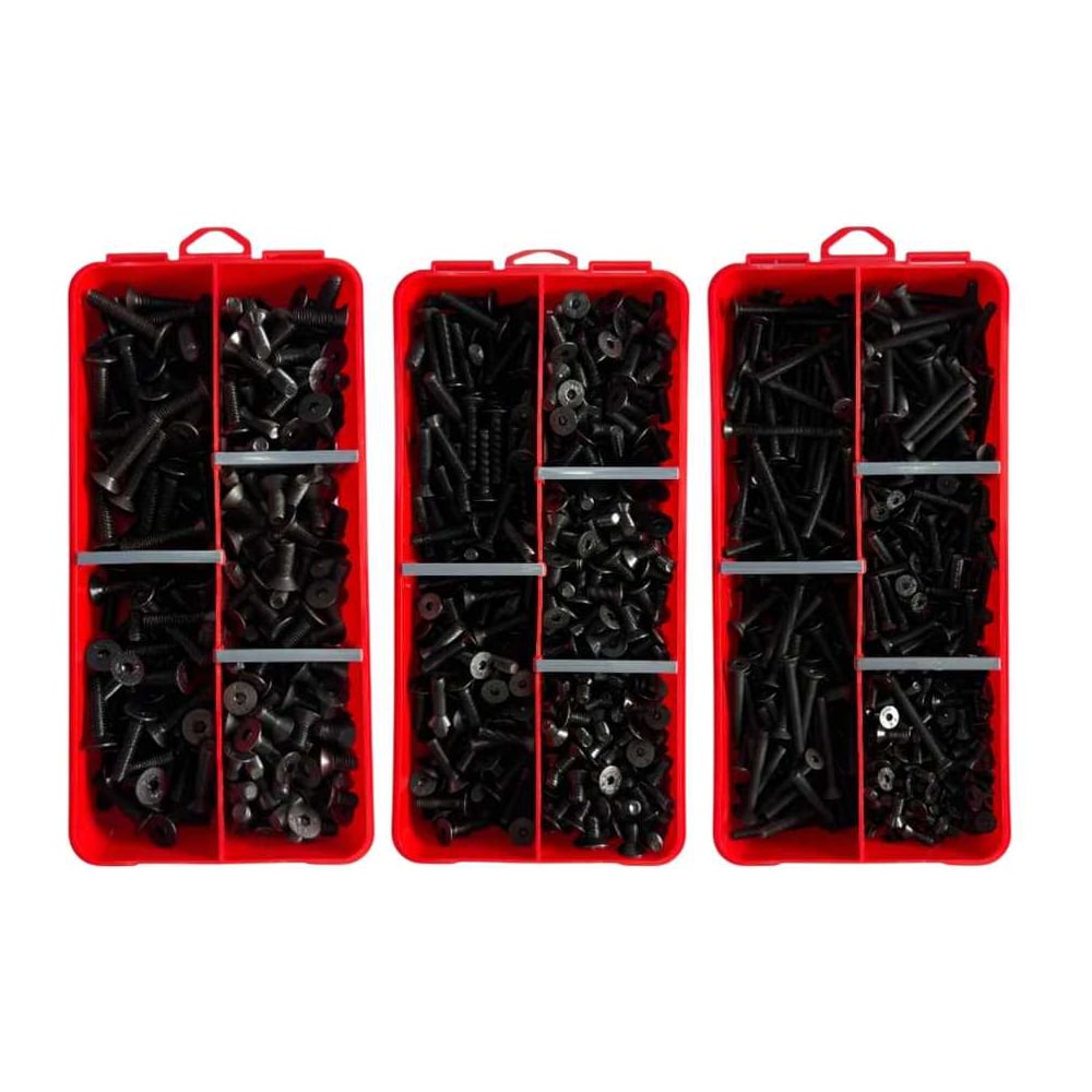 Изображение товара Шестигранные винты DIN7991 10.9 набор 23 болта 3 в 1