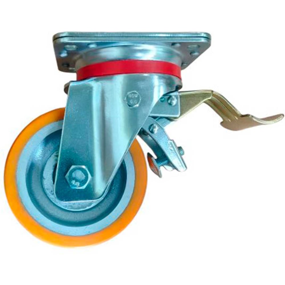 Изображение товара Сверхбольшегрузное полиуретановое колесо А5 VBP 125 Sb (125 мм, 400 кг) 1000987