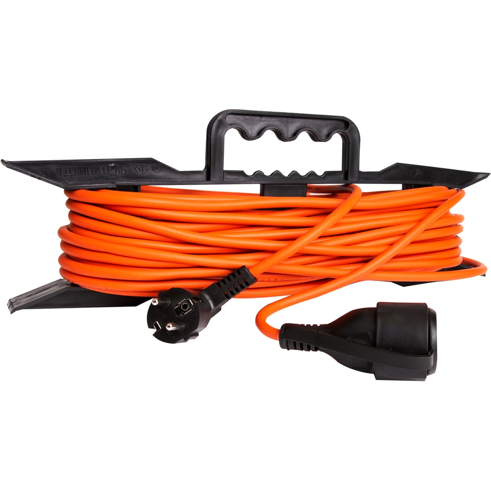 Изображение товара Удлинитель Атлант ПВС Электрон 3х2,5 10м IP54 для с садовой и силовой техники