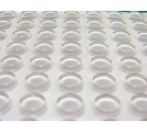 Изображение товара Самоклеящийся силиконовый амортизатор Крепстор 0.8х0.3 мм Пакет 2 шт. 4665317043728