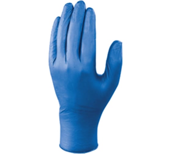 Изображение товара Перчатки одноразовые Delta Plus нитрильные неопудренные, 50 пар в упаковке, размер 10/11 V1420B10010