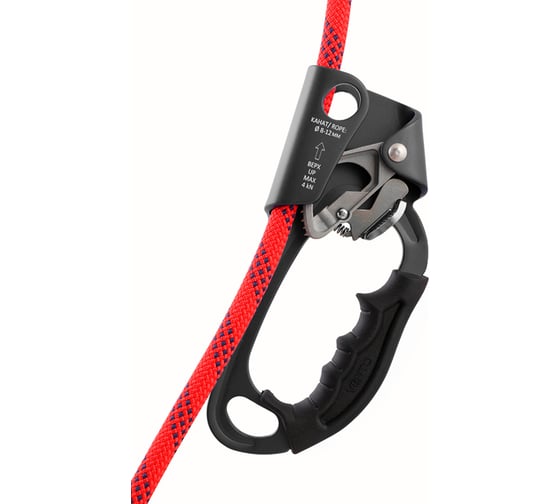 Изображение товара Зажим ручной VENTO «Жумар» под правую руку, Цвет Черный vnt 1083_bk