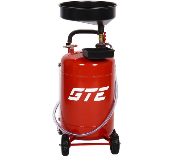 Изображение товара Установка для слива масла 70л со сливной воронкой GTE T14102 296474