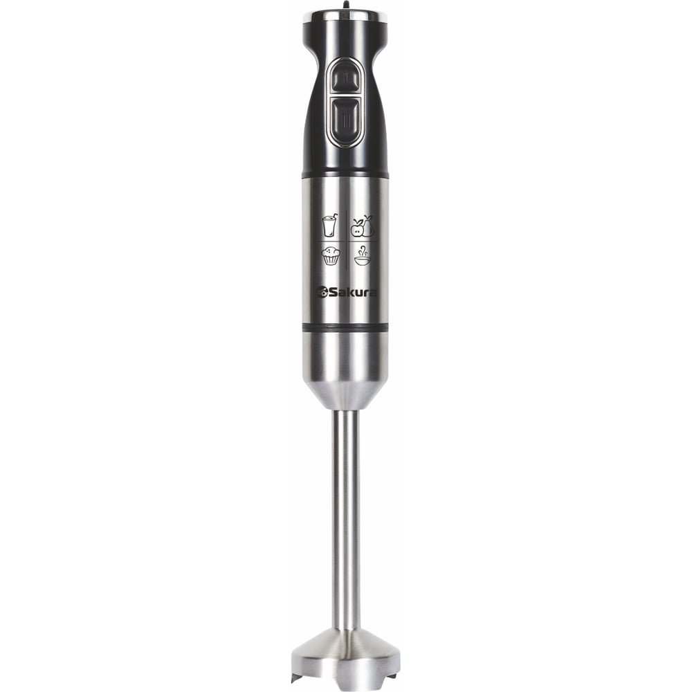 Изображение товара Блендер погружной SAKURA SA-6243BK-1000, 1000 Вт, стальной корпус, стальная насадка УТ000001790