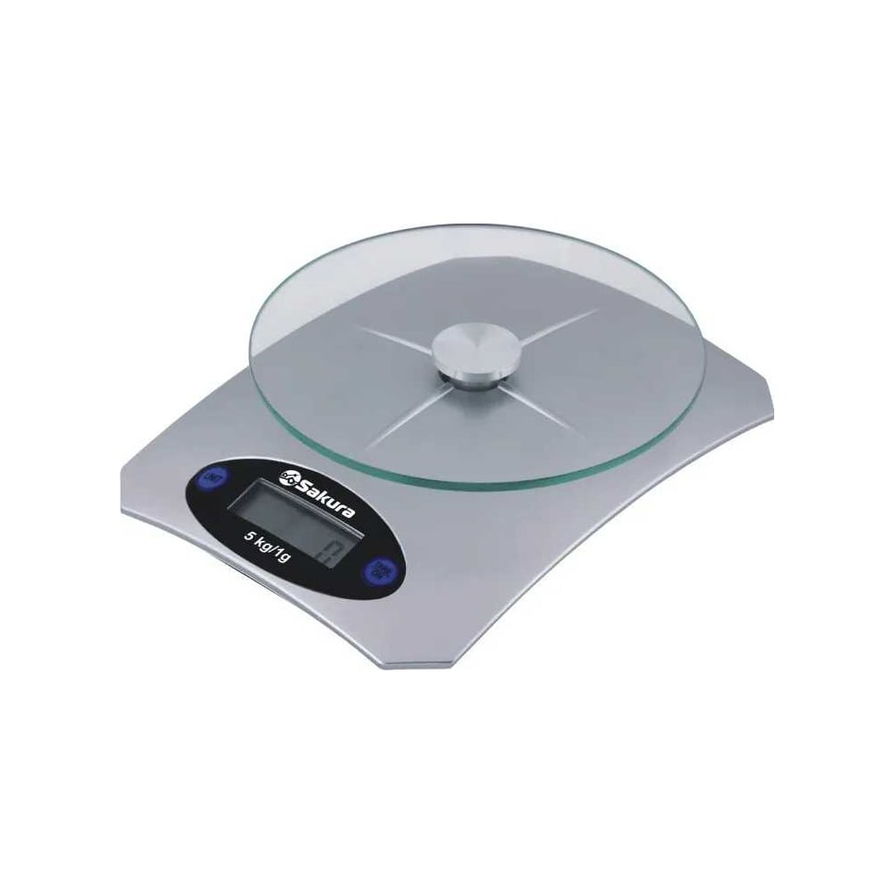 Изображение товара Кухонные электронные весы Sakura SA-6055S 5 кг с подсветкой и тары