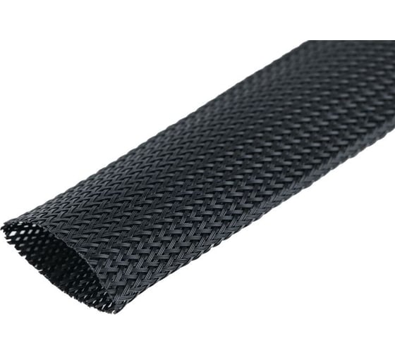 Изображение товара Оплетка расширяемая Hundle размер 12, цвет черный, катушка (300 м) BSHFRH1-4-12-BLK