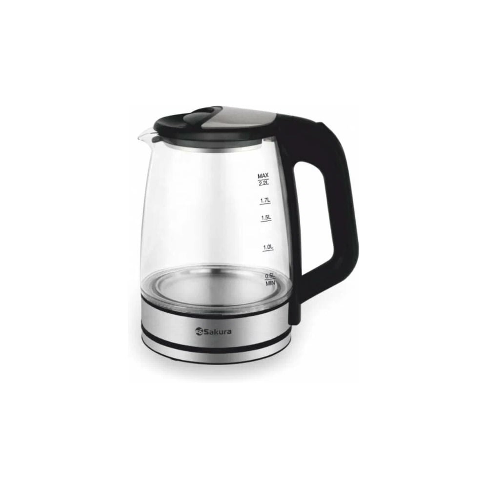 Изображение товара Чайник электрический Sakura SA-2722BK (2.2) стекл подсв. РТ-00054880