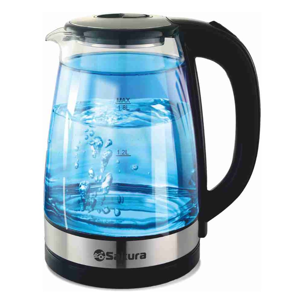 Изображение товара Чайник электрический Sakura SA-2744BL (1.8) стекл двухслойн подсв. УТ000003695