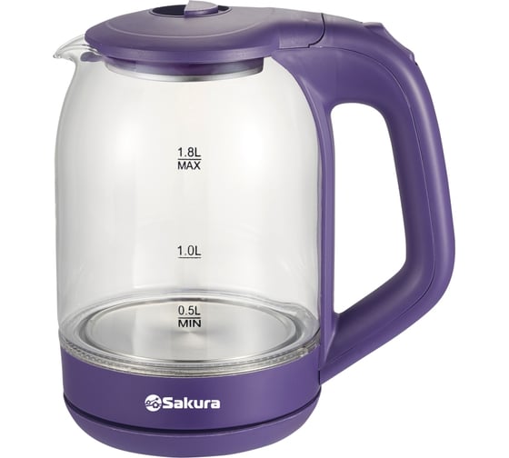 Изображение товара Чайник электрический Sakura SA-2736V (1.8) стекл точечн.подсв. РТ-00068645