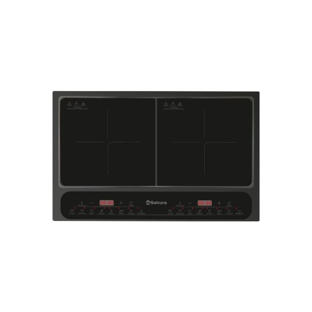 Изображение товара Индукционная плита Sakura SA-7158 2 конфорки стильное энергосберегающее устройство