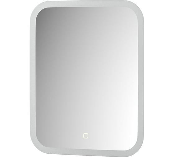 Изображение товара Зеркало с матированием и LED-подсветкой DEFESTO 15W (40x50 см) (Сенсорный выключатель) (Теплый белый свет) DF 3811S