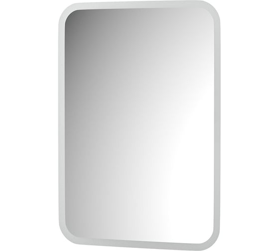 Изображение товара Зеркало с матированием и LED-подсветкой DEFESTO 21W (50x70 см) (Без выключателя) (Нейтральный белый свет) DF 3804