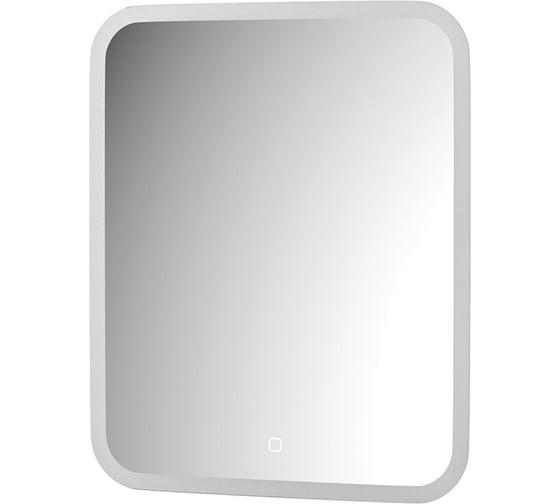Изображение товара Зеркало с матированием и LED-подсветкой DEFESTO 19W (50x60 см) (Сенсорный выключатель) (Нейтральный белый свет) DF 3803S