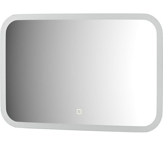 Изображение товара Зеркало с матированием и LED-подсветкой DEFESTO 17W (60x40 см) (Сенсорный выключатель) (Нейтральный белый свет) DF 3802SH