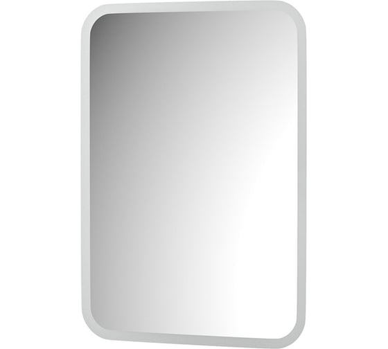 Изображение товара Зеркало с матированием и LED-подсветкой DEFESTO 21W (50x70 см) (Без выключателя) (Теплый белый свет) DF 3814