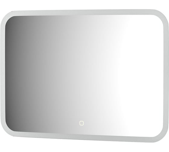 Изображение товара Зеркало с матированием и LED-подсветкой DEFESTO 21W (70x50 см) (Сенсорный выключатель) (Теплый белый свет) DF 3814SH