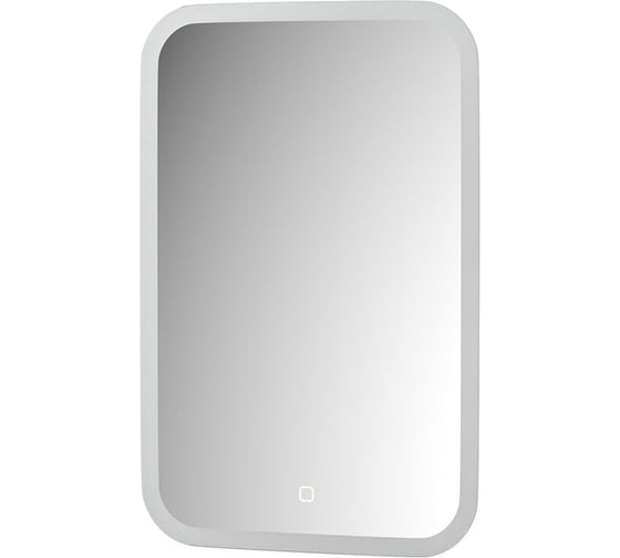 Изображение товара Зеркало с матированием и LED-подсветкой DEFESTO 17W (40x60 см) (Сенсорный выключатель) (Нейтральный белый свет) DF 3802S
